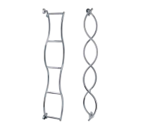 Стойка вертикальная гнутая Margaroli для модели 478 хром AT0000ABXXCR