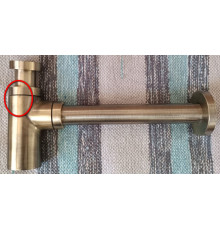 Сифон для раковины Margaroli 250LOB металл Old Brass 250LOB