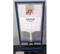 Инсталляция для подвесного унитаза 3 в 1 Grohe Rapid SL набор с панелью смыва и уголками 38721001