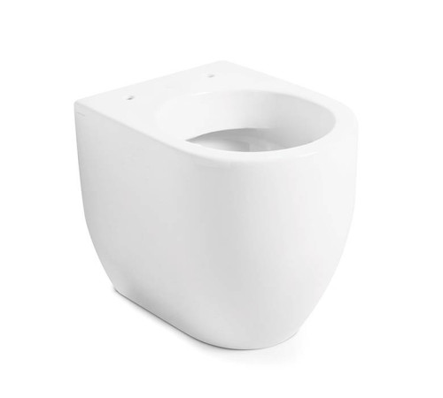 Унитаз напольный приставной Kerasan Flo 48 см универсальный выпуск 311001