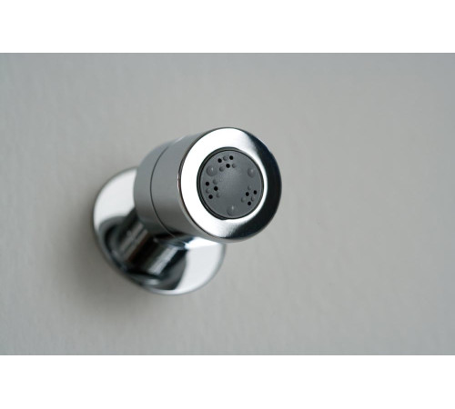 Форсунка боковая для душа Bossini Tondo Mas поворотная массажная Хром I00147.030