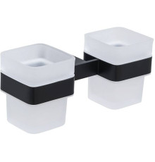 Стаканы с держателем Allen Brau Infinity белый черный 6.21003-31