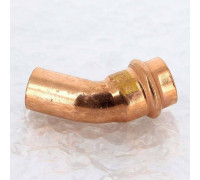 Угол-вставка 45° пресс Viega Profipress G 18 мм медь 345686