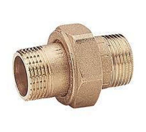 Сгон прямой Giacomini 3/4х3/4 НР-НР разборный R20Y004