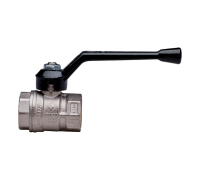 Кран шаровой Rubinetterie Bresciane UNI-SFER вн-вн 1 алюминиевая рукоятка 1500060000