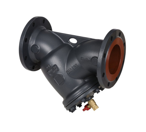 Фильтр сетчатый Danfoss FVF DN 150 PN 16 фланцевый со сливным краном 065B7736