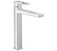 Смеситель для раковины hansgrohe Metropol 259 мм донный клапан Push-Open 74512000