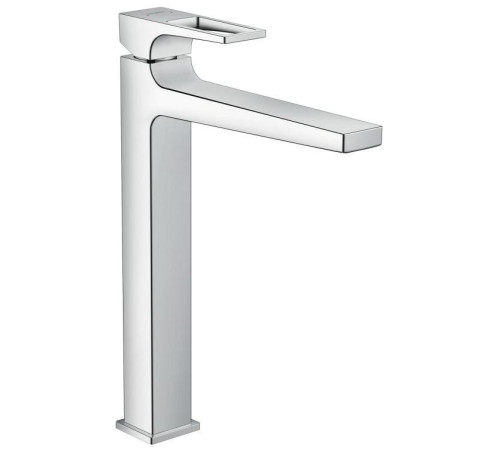 Смеситель для раковины hansgrohe Metropol 259 мм донный клапан Push-Open 74512000