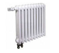 Радиатор стальной трубчатый Arbonia 3050 10 секций 500x450 мм нижнее подключение № 69 с термовентилем RAL 9016 3050/10№69ventilobenRAL9016