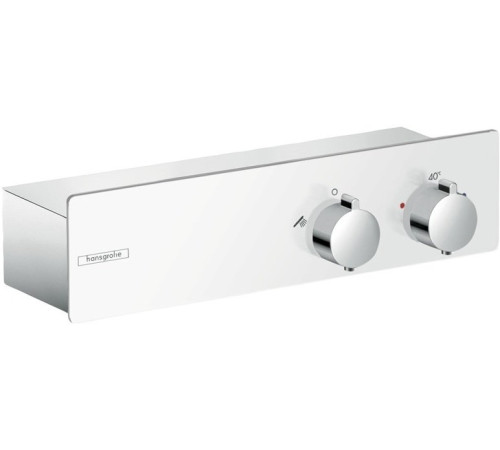 Термостатический смеситель для душа hansgrohe ShowerTablet 350 белый/хром 13102400