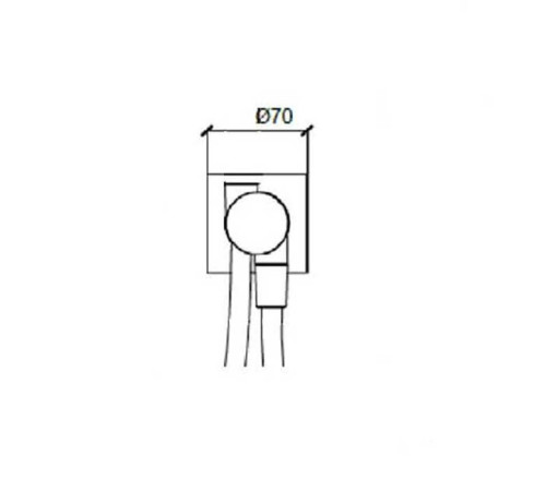 Шланговое подсоединение Almar Modular нержавеющая сталь E192001.316
