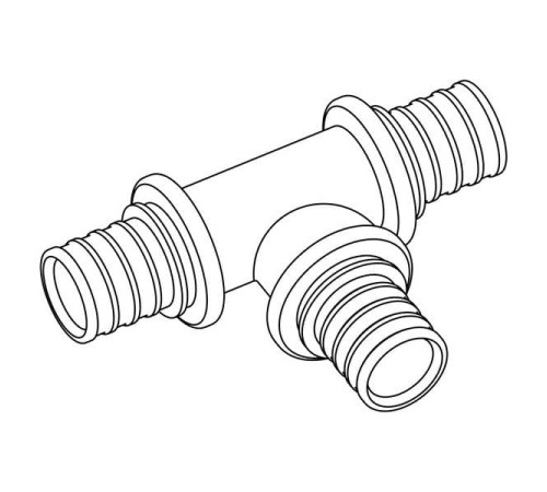 Тройник переходный REHAU RAUTHERM S 17x2.0-14x1.5-17x2.0 12491071001