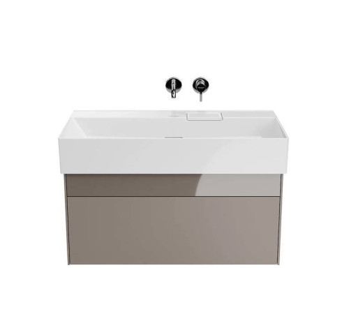 Тумба подвесная Kerama Marazzi Logica 86.8x46x40.3 см 2 ящика песчаный LOG.90.2\SAN