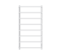 Полотенцесушитель электрический Primoclima Step E White 1000х500 мм 8 секций Step E White 100*50 8