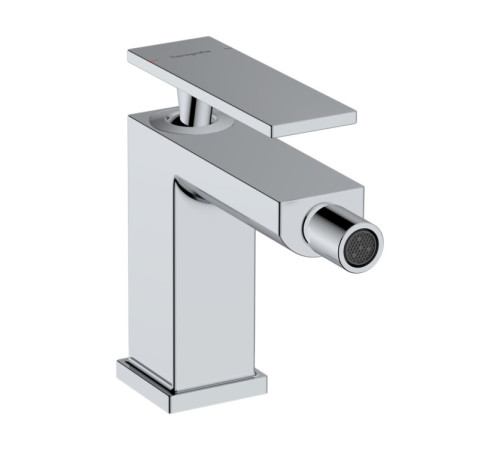 Смеситель для биде Hansgrohe Tecturis E 80 со сливным гарнитуром хром 73200000
