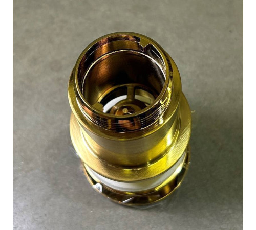 Донный клапан Arrowhead 1 1/4 80 мм с переливом золото 740007