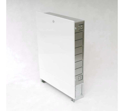 Шкаф коллекторный встраиваемый Uni-Fitt 494х670-760х125-195 мм 482G1000