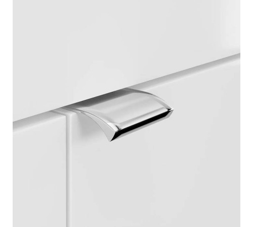 Тумба подвесная с раковиной Kerama Marazzi Lato 49.5х27х55 см белый глянец LA.wb.50 / LAT.50.1\WHT