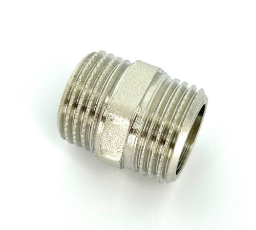 Ниппель LD Pride 1/2 никелированный LD.67.501.15