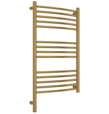 Полотенцесушитель электрический Сунержа Богема 3.1 выгнутая 50х80 см левый состаренная латунь браш 051-6002-8050