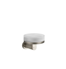 Мыльница подвесная Gessi Emporio сатинированное стекло Finox Brushed Nickel 38803#149