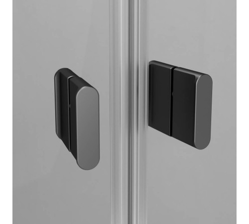 Душевое ограждение AM.PM X-Joy 90х90 см без поддона черный матовый W88G-205-090BT64