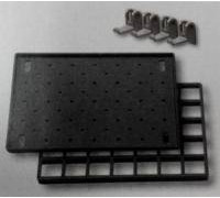 Набор решеток и крючков для мойки SANIT антрацит 60.006.00.0099