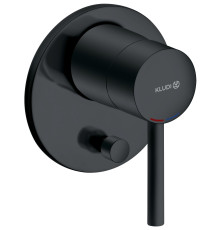 Смеситель для душа Kludi Bozz на 2 потребителя внешняя часть черный матовый 387163976