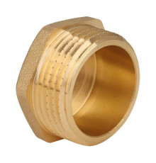 Заглушка резьбовая латунная Gappo 1 НР G1217