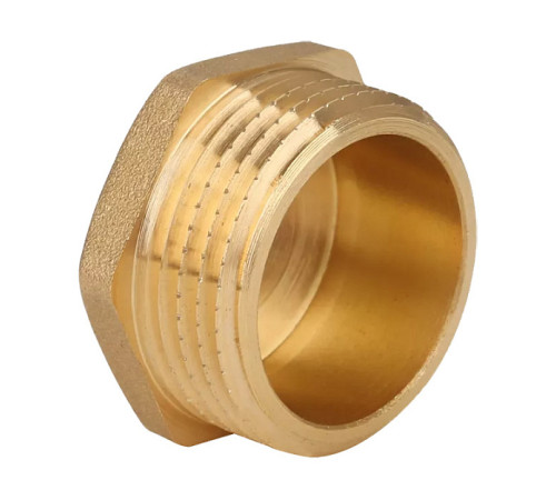 Заглушка резьбовая латунная Gappo 1 НР G1217