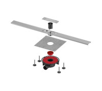 Комплект дренажного канала TECE TECElineo 65х1000 мм с сифоном и манжетой 15301100