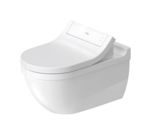 Унитаз подвесной Duravit Starck 3 62x37 см с крышкой-биде SensoWash Classic 2226590000/613000012004300