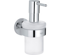 Дозатор жидкого мыла с держателем GROHE Essentials хром 40448001