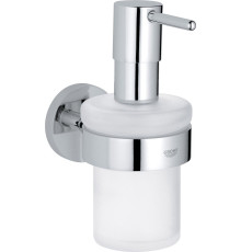 Дозатор жидкого мыла с держателем GROHE Essentials хром 40448001