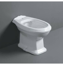 Биде напольное SIMAS Arcade 36х57 см 1 отверстие под смеситель белый AR823bi*1