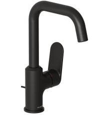 Смеситель для раковины Kludi X1 с донным клапаном боковое управление черный 320273975