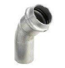 Отвод 45° Viega Sanpress Inox НВ 15 мм нержавеющая сталь 435387