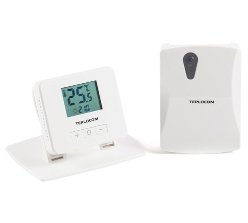 Термостат комнатный беспроводной Бастион TEPLOCOM TS-2AA/3A-RF 914