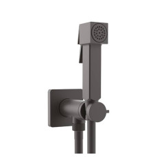 Гигиенический душ Bossini Cube Brass прогрессивный смеситель черный матовый E38003B.073