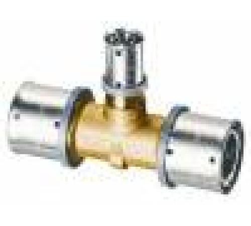 Тройник пресс редукционный FAR латунный 20х2.5 - 16х2.0 - 16х2.0 мм 4911 2004