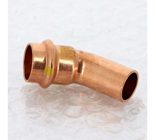 Угол-вставка 45° пресс Viega Profipress G 18 мм медь 345686