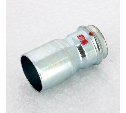 Муфта-вставка пресс из оцинкованной стали Viega Prestabo 42х35 мм 558574