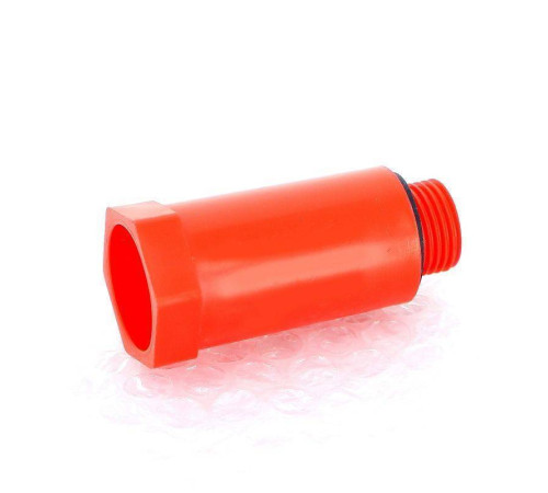 Заглушка монтажная Uni-Fitt 1/2 наружная резьба красная 608R2000