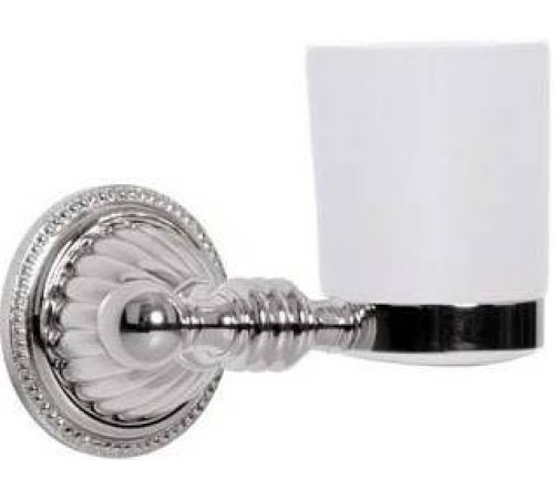 Стакан для зубных щеток подвесной Boheme Hermitage хром 10383