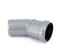 Отвод канализационный Sinikon Стандарт 50 мм 30° 504027.R