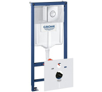 Система инсталляции для подвесного унитаза GROHE Rapid SL 4 в 1 с панелью смыва Nova Cosmopolitan 38813001