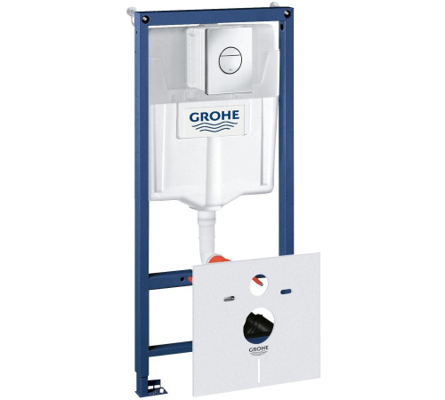 Система инсталляции для подвесного унитаза GROHE Rapid SL 4 в 1 с панелью смыва Nova Cosmopolitan 38813001
