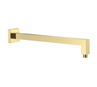 Держатель верхнего душа AQUAMET 400 мм настенный золото шлифованное AQM8704BG