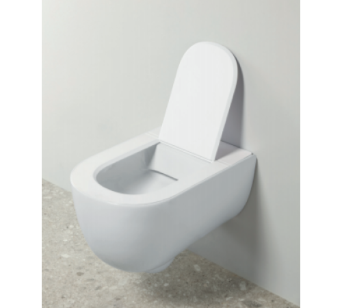 Унитаз подвесной Artceram THE ONE безободковый 52х35 см белый THV001 01 00