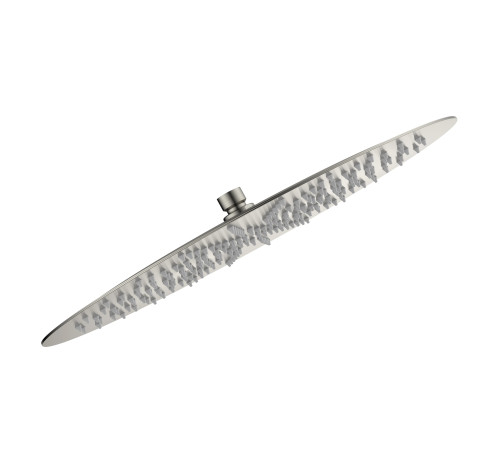 Верхний душ AQUAme Ø 400 мм нерж. сталь никель шлифованный AQM8606BN